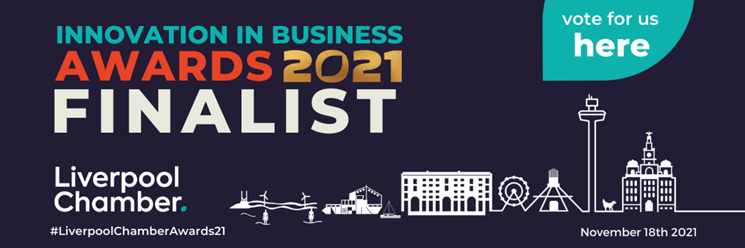 Liverpool Chamber Innovation in Business Awards Finalist 2021
