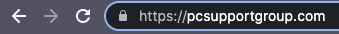 HTTPS secure website screenshot