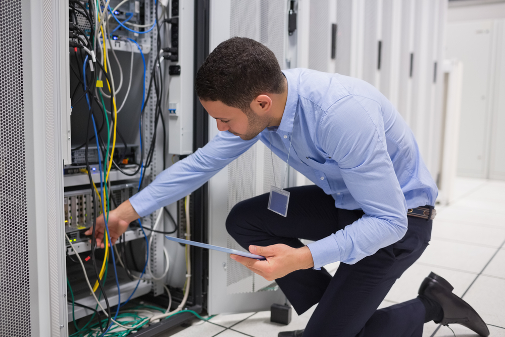 What happens during the leased line installation process?
